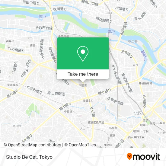 Studio Be Cst map