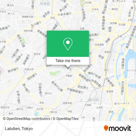 Labdien map