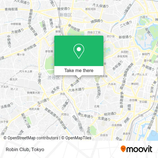 Robin Club map