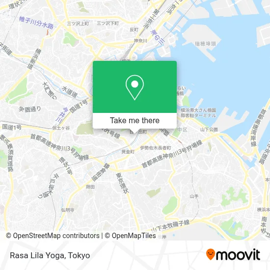 Rasa Lila Yoga map