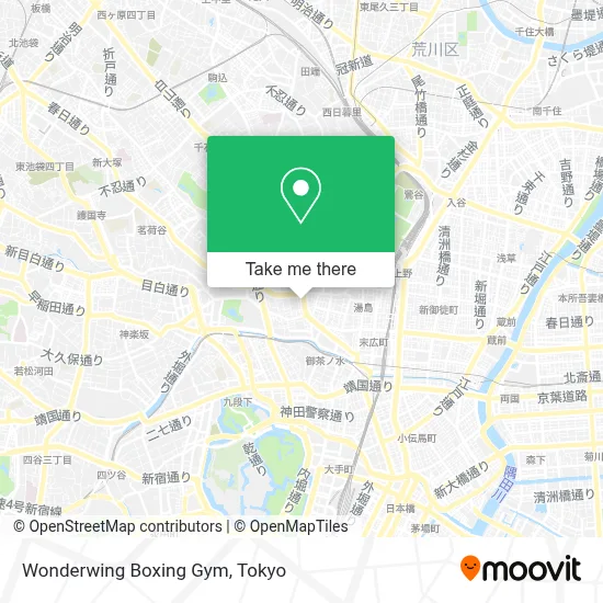 Wonderwing Boxing Gym map
