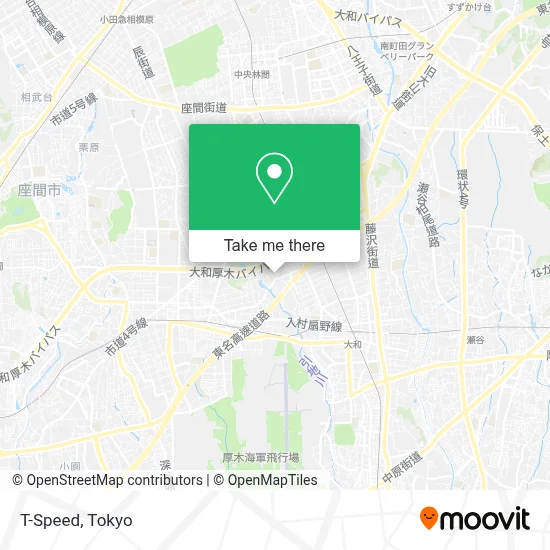 T-Speed map