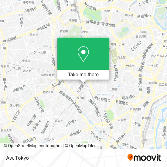 Aw map