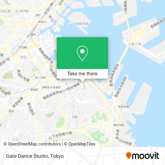 Gate Dance Studio map