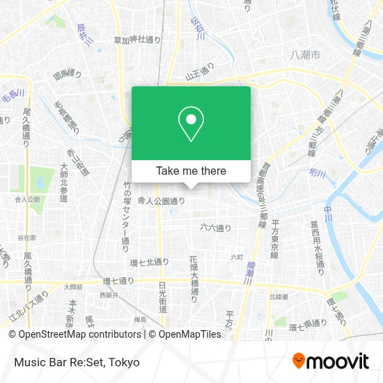 Music Bar Re:Set map