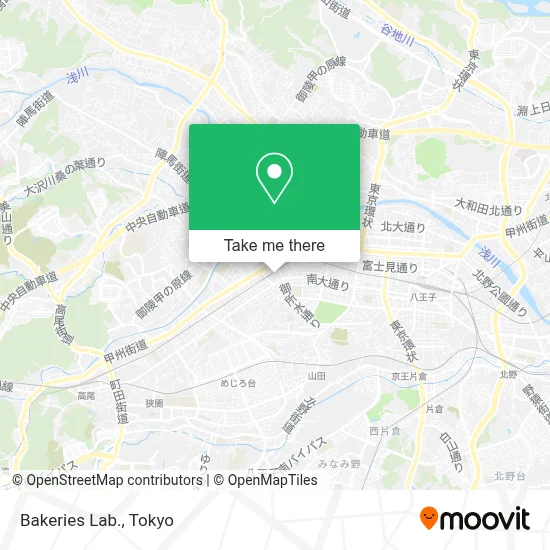 Bakeries Lab. map