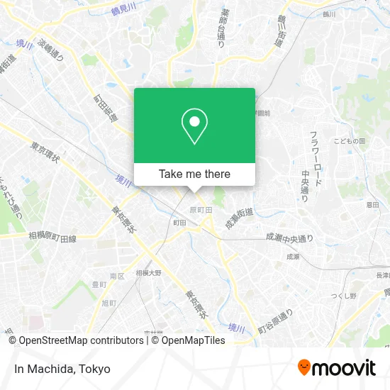 In Machida map