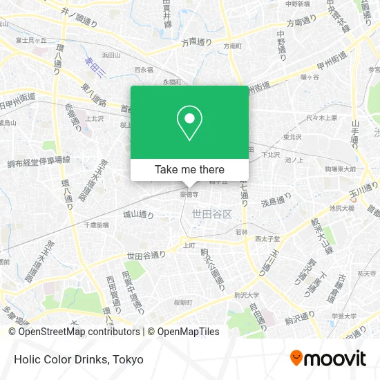 Holic Color Drinks map