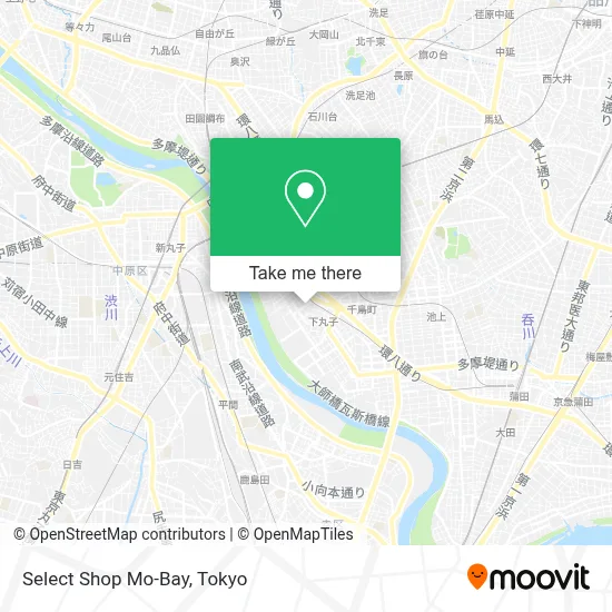 Select Shop Mo-Bay map