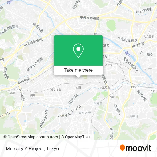 Mercury Z Project map