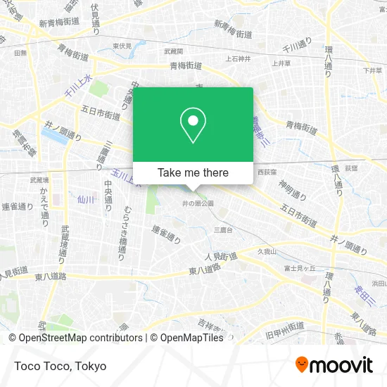 Toco Toco map