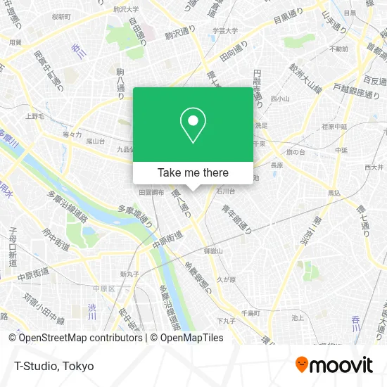 T-Studio map