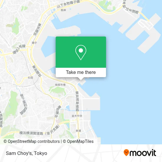 Sam Choy's map