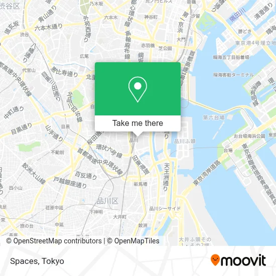 Spaces map
