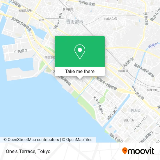 One's Terrace map