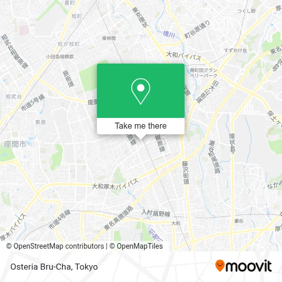 Osteria Bru-Cha map