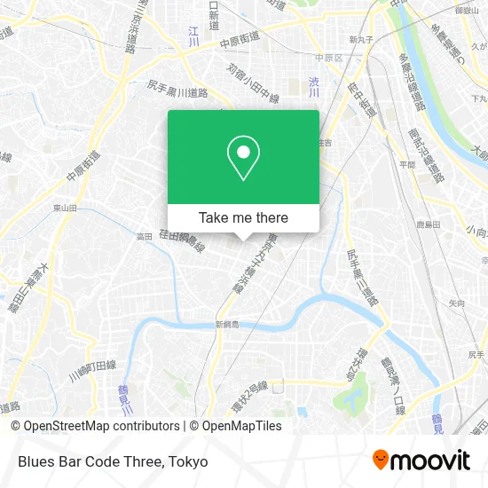 Blues Bar Code Three map