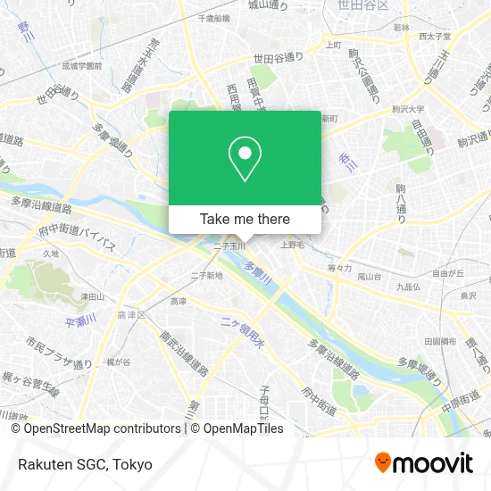 Rakuten SGC map
