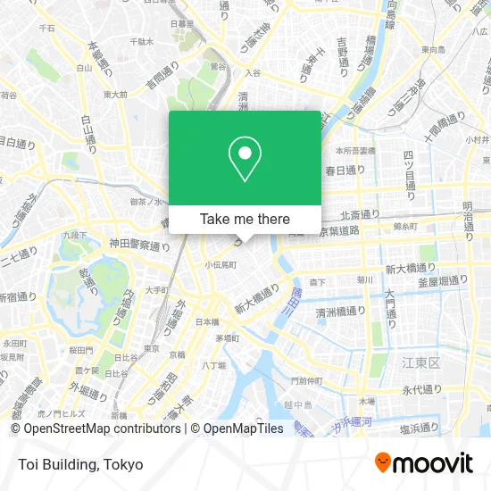 Toi Building map
