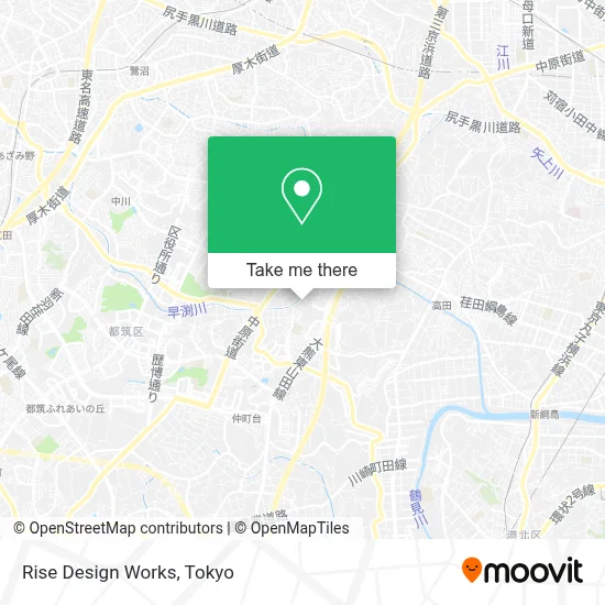 Rise Design Works map
