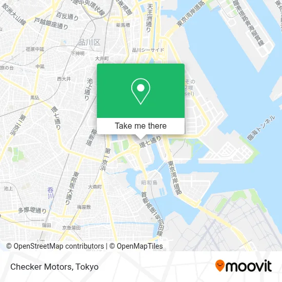 Checker Motors map