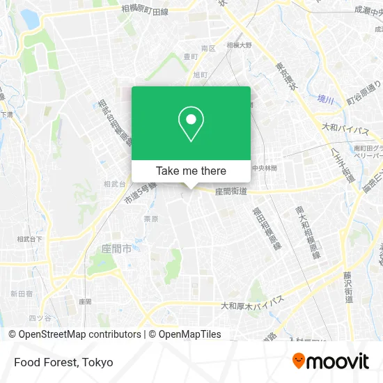 Food Forest map