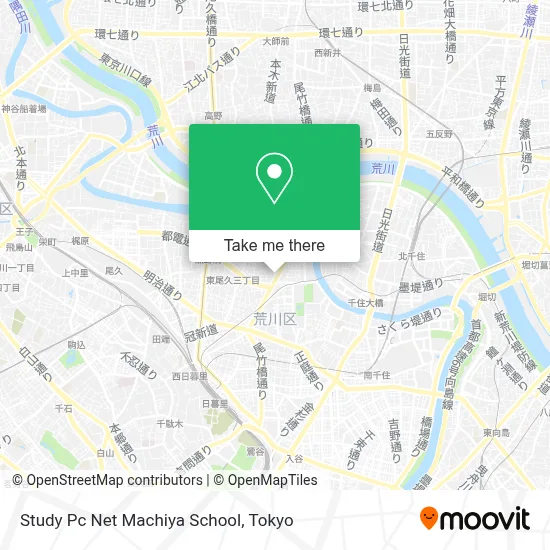 Study Pc Net Machiya School map