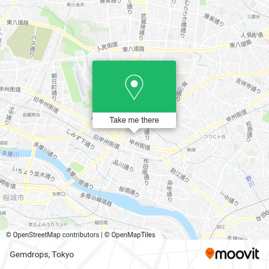 Gemdrops map