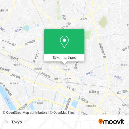 Gu map