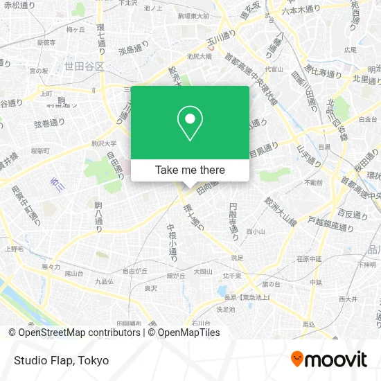 Studio Flap map