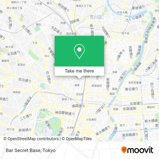 Bar Secret Base map