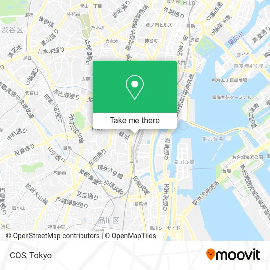 COS map