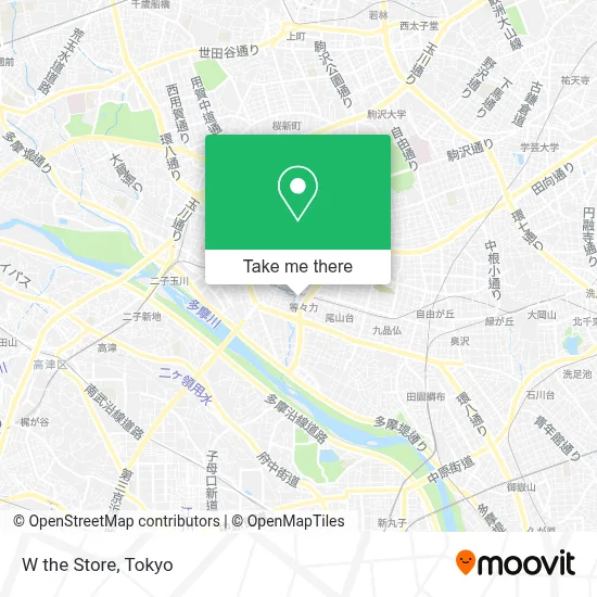W the Store map
