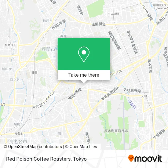 Red Poison Coffee Roasters map