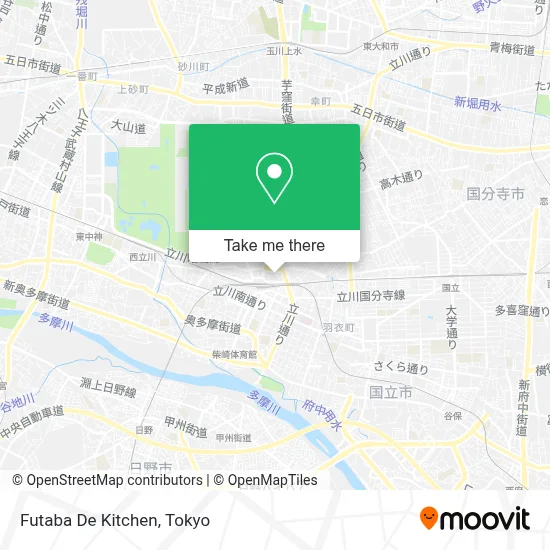 Futaba De Kitchen map