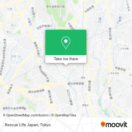 Rescue Life Japan map