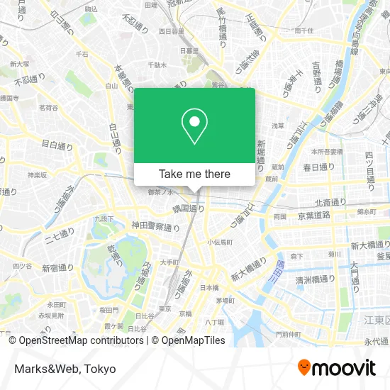 Marks&Web map