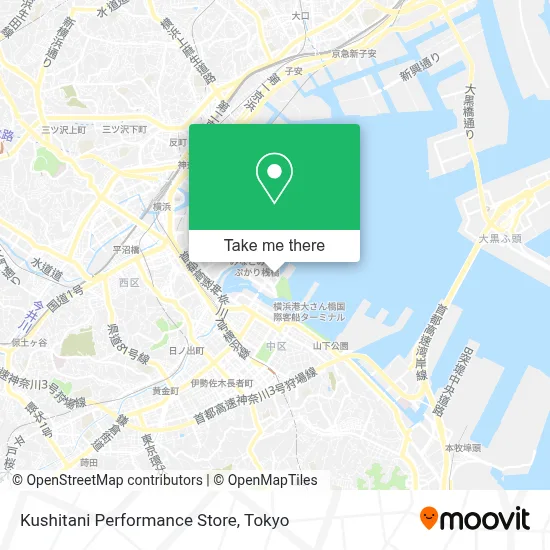 Kushitani Performance Store map