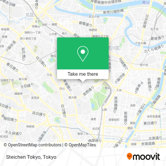 Steichen Tokyo map