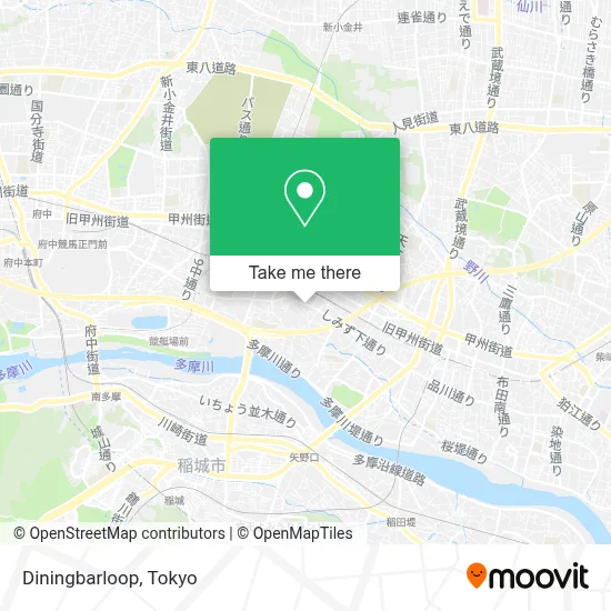 Diningbarloop map