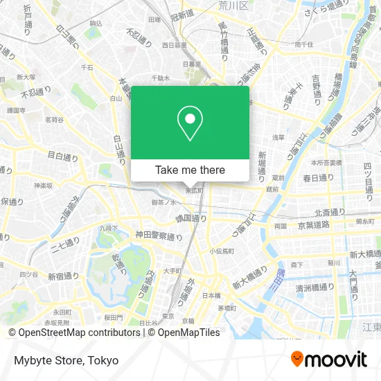 Mybyte Store map