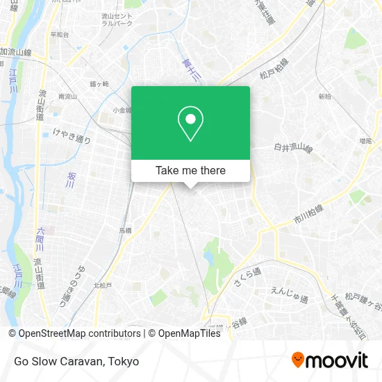 Go Slow Caravan map
