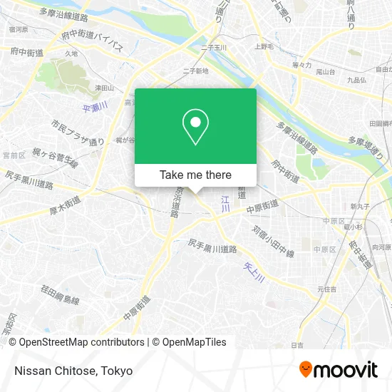 Nissan Chitose map