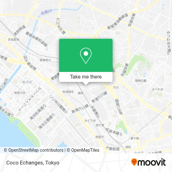 Coco Echanges map