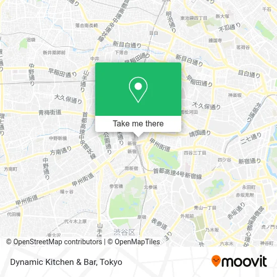 Dynamic Kitchen & Bar map