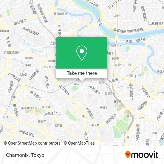 Chamonix map