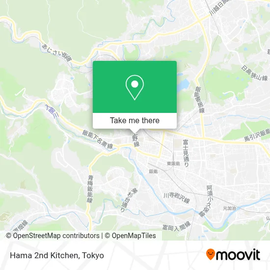 Hama 2nd Kitchen map