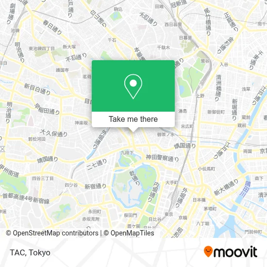 TAC map