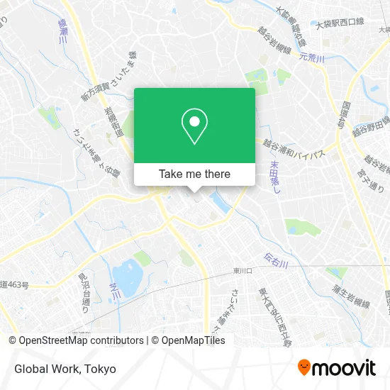 Global Work map