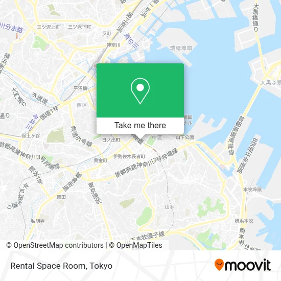 Rental Space Room map